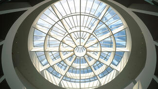 Glaskuppel der Pinakothek