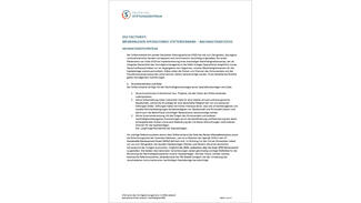 DSZ-Factsheet: Mehranleger-Spezialfonds Stifterverband (Cover)