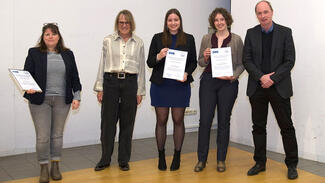Verleihung der Frenzen-Preise (Foto: Prof. Dr. Florian Leese/privat)