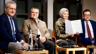 Preisverleihung der Helga und Edzard Reuter-Stiftung 2025 (Foto: DSZ)