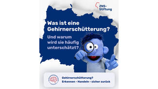 Tag der Gehirnerschütterung 2026 (Bild: ZNS-Stiftung. Hilfe für Menschen mit Schädelhirntrauma)
